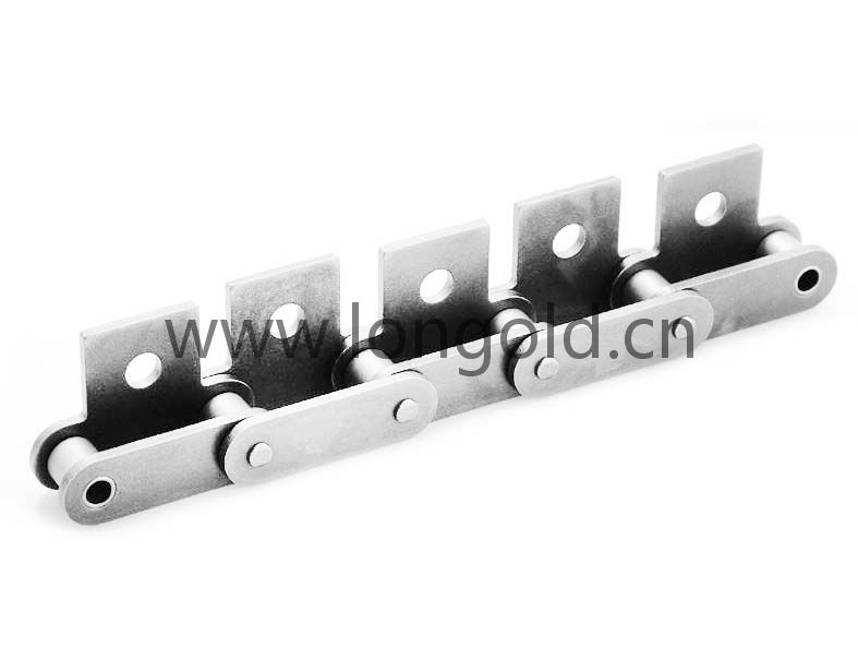 每2節帶SA1、SA2附件不銹鋼雙倍節距鏈