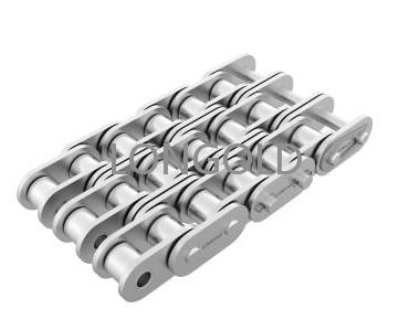 不銹鋼短節(jié)距直鏈板B系列三排滾子鏈 不銹鋼短節(jié)距直鏈板B系列三排滾子鏈