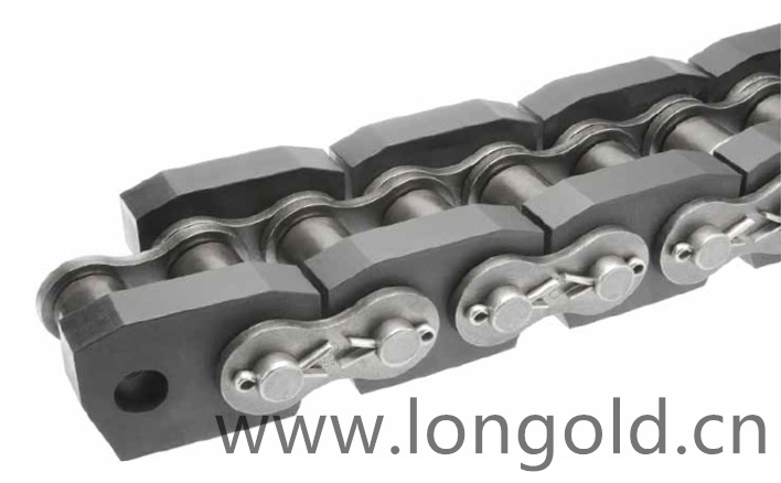 帶塑料附板滾子鏈 帶塑料附板滾子鏈