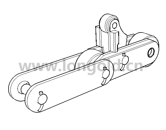 帶立齒推頭(TD)附件的大型輸送鏈 帶立齒推頭(TD)附件的大型輸送鏈